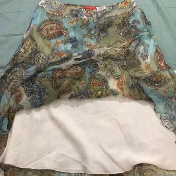 Derhy Sequinned midi Skirt Condition like New - Picture 10 of 14